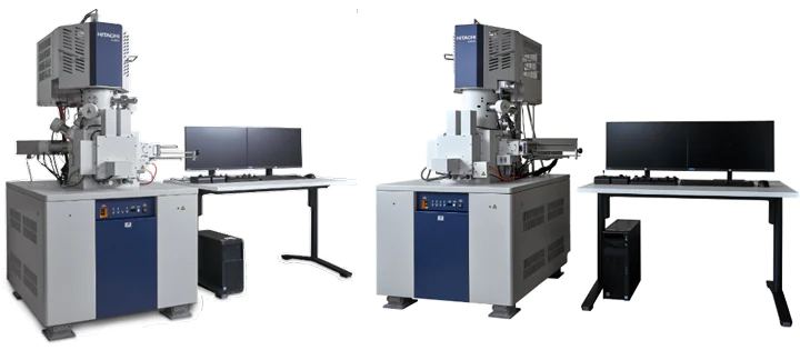 電界放出形走査電子顕微鏡 SU8600（左）SU8700（右）